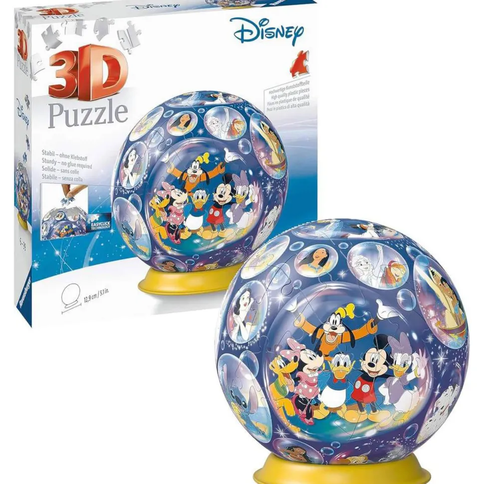 Puzzle 3D Ball 72 pièces : Disney Multipropriétés - Ravensburger