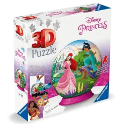 Puzzle 3D Ball 72 pièces : Le bal des princesses Disney - Ravensburger