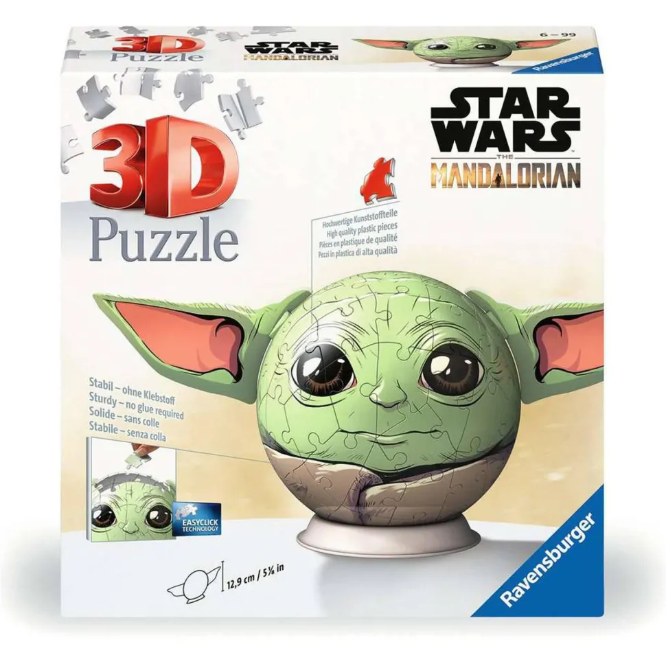 Puzzle 3D Ball 72 pièces - Star Wars Grogu - Ravensburger