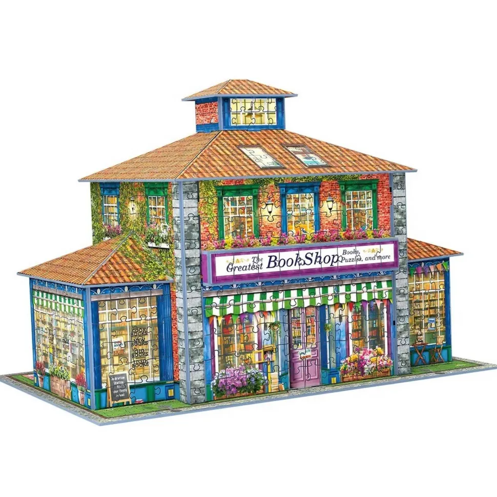 Puzzle 3D de 1400 pièces : Librairie - Eurographics