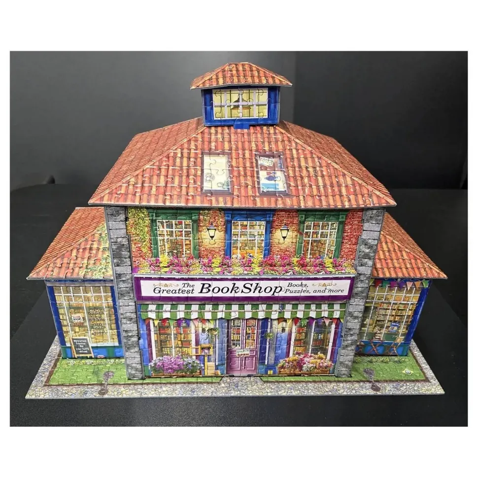 Puzzle 3D de 1400 pièces : Librairie - Eurographics