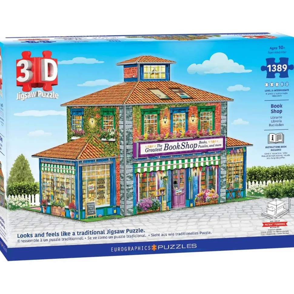 Puzzle 3D de 1400 pièces : Librairie - Eurographics