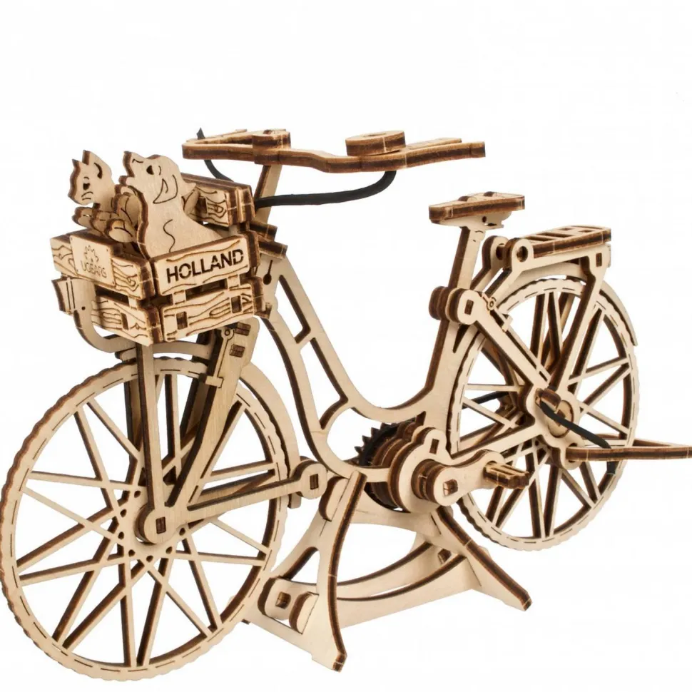 Puzzle 3D en bois : Bicyclette hollandaise - Ugears