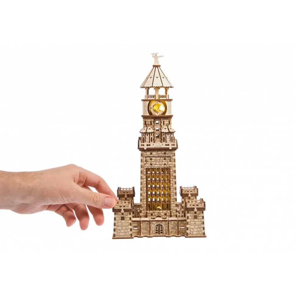 Puzzle 3D en bois : Phare d'Alexandrie - Ugears