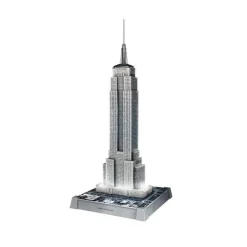 Puzzle 3D Iconics : Empire State Building illuminé - Ravensburger