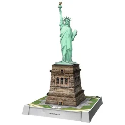 Puzzle 3D Iconics : Statue de la Liberté illuminée - Ravensburger