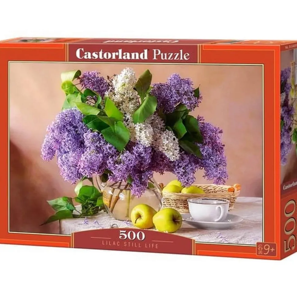 Puzzle de 500 pièces : Nature morte aux lilas - Castorland