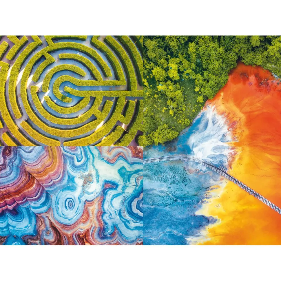Puzzle de 500 pièces : Technologie Unlimited Fit : Labyrinthe de couleurs - Trefl Prime