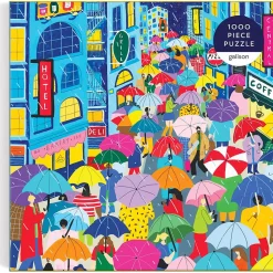 Puzzle de 1000 pièces : Umbrella Lane - Galison