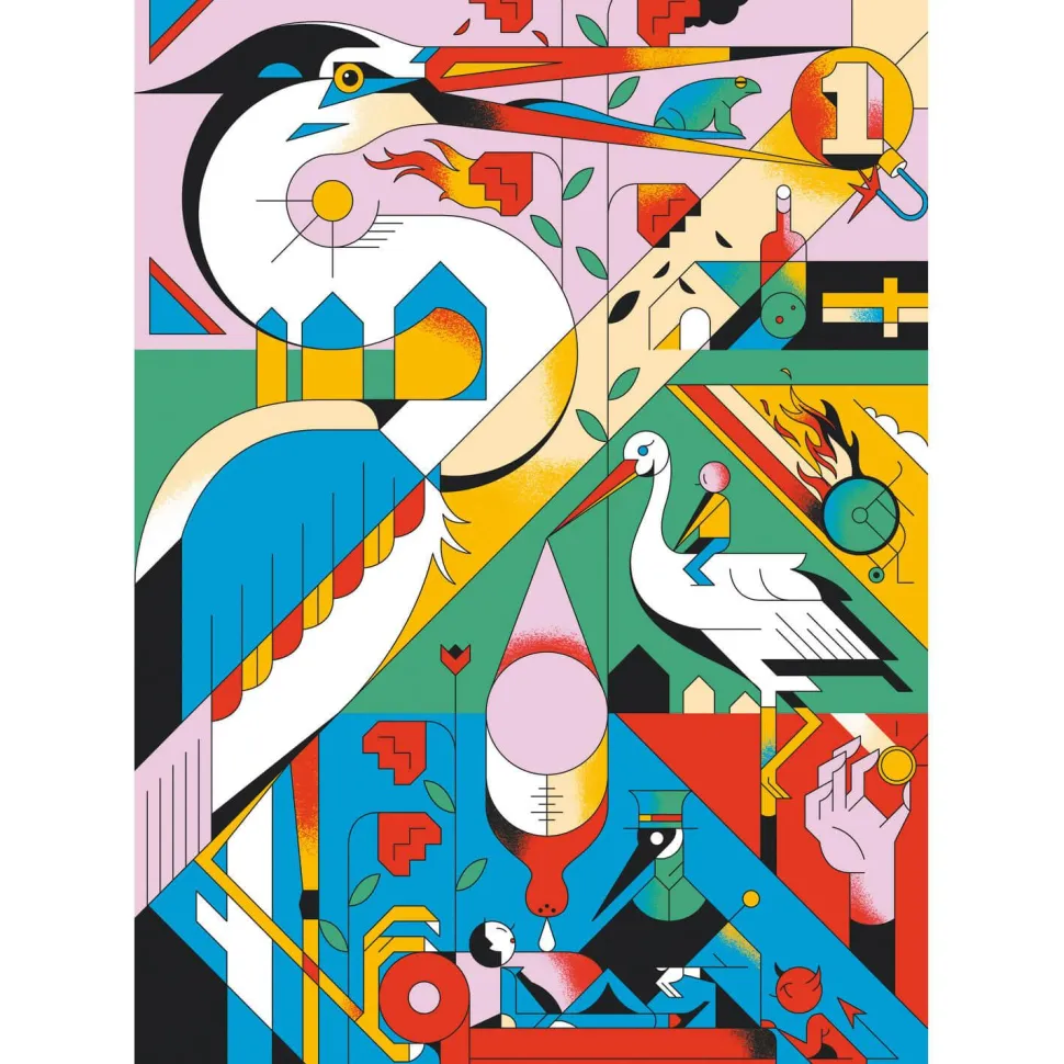 Puzzle de 500 pièces : Unlimited Fit Technology Velvet : État-providence néerlandais - Trefl Prime