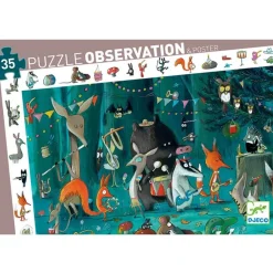Puzzle d'observation 35 pièces : L'orchestre - Djeco