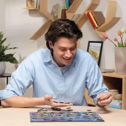 Puzzle en bois 500 pièces : Forêt fantastique - Ravensburger