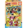 Puzzle en bois 2 x 50 pièces : Mickey et ses amis : Top départ - Educa