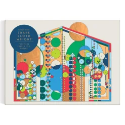 Puzzle forme 750 pièces : Frank Lloyd Wright, Midway Mural - Galison