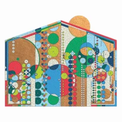 Puzzle forme 750 pièces : Frank Lloyd Wright, Midway Mural - Galison