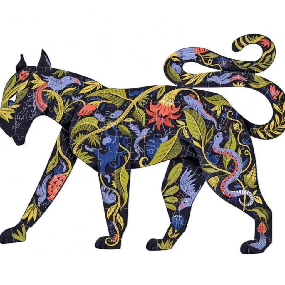 Puzzle forme 150 pièces : Puzz'art : Panther - Djeco