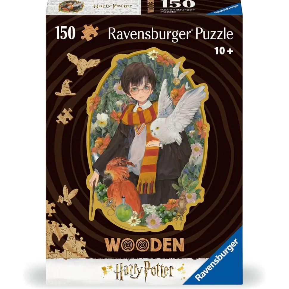 Puzzle Forme 150 pièces en bois : Harry Potter - Ravensburger