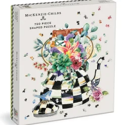 Puzzle forme de 750 pièces : Théière, Mackenzie-Childs - Galison
