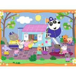 Puzzle Géant 24 pièces : Le club de Peppa Pig - Ravensburger