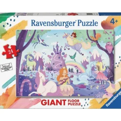 Puzzle Géant 24 pièces : Le monde magique des licornes - Ravensburger
