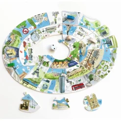 Puzzle jeu 34 pièces : Paris Escapade - Puzzle Michèle Wilson