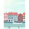 Puzzle Moment 300 pièces : Copenhague - Ravensburger