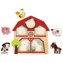 Puzzle musical : Les Copains de la ferme - Janod