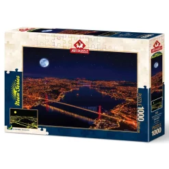 Puzzle néon 1000 pièces : Triple Pont , Bosphore - Art Puzzle