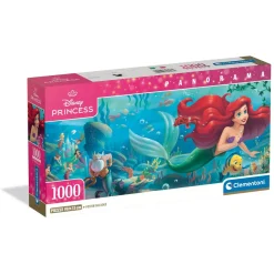 Puzzle Panorama 1000 pièces : La Petite Sirène - Clementoni