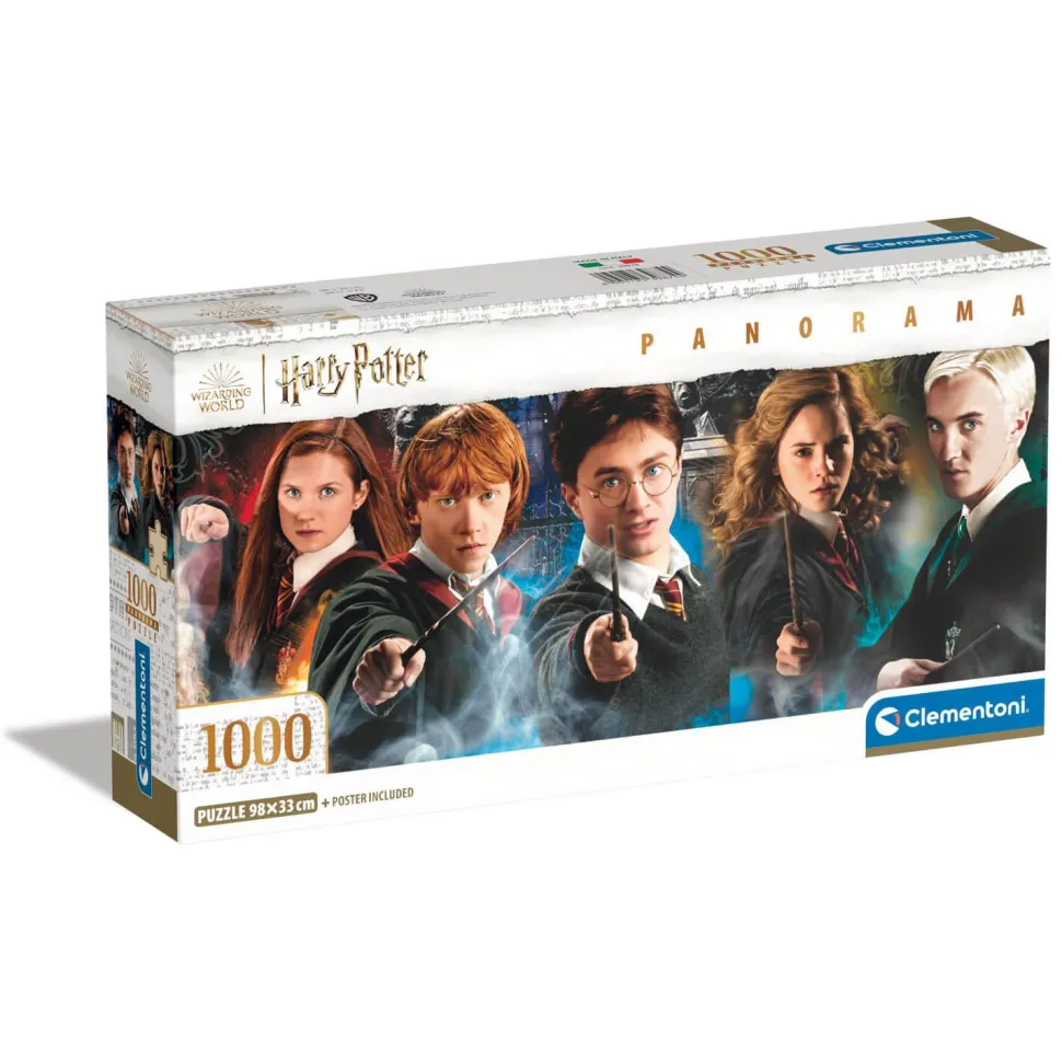Puzzle panoramique 1000 pièces : Harry Potter - Clementoni