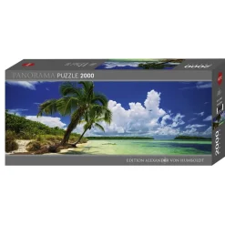 Puzzle panoramique 2000 pièces : Paradis - Heye