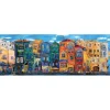 Puzzle panoramique 1000 pièces : La Ville Colorée - Art Puzzle