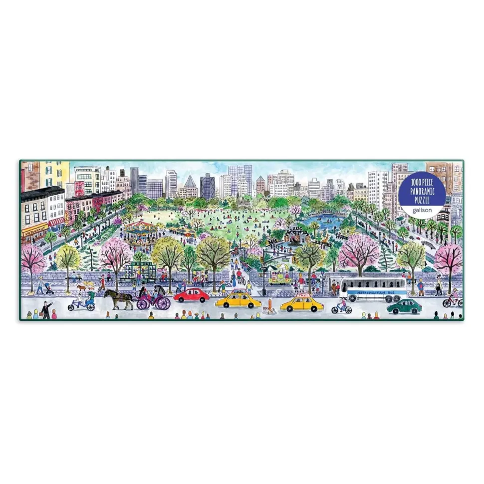Puzzle panoramique 1000 pièces : Paysage urbain, Michael Storrings - Galison