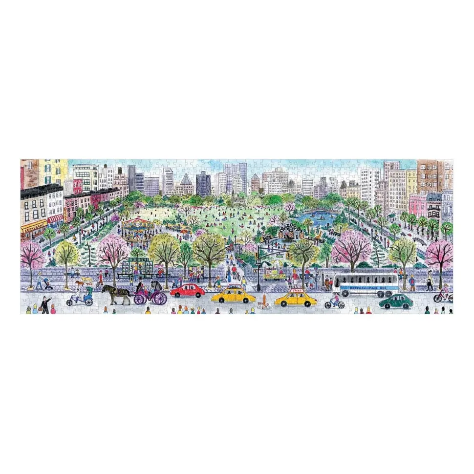 Puzzle panoramique 1000 pièces : Paysage urbain, Michael Storrings - Galison