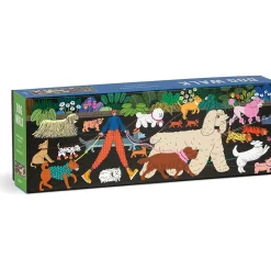 Puzzle panoramique 1000 pièces : Promenade de chien - Galison