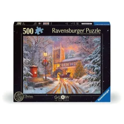 Puzzle Phosphorescent 500 pièces - Un Noël étincelant - Ravensburger