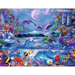 Puzzle Phosphorescent 500 pièces - La magie du clair de lune - Ravensburger