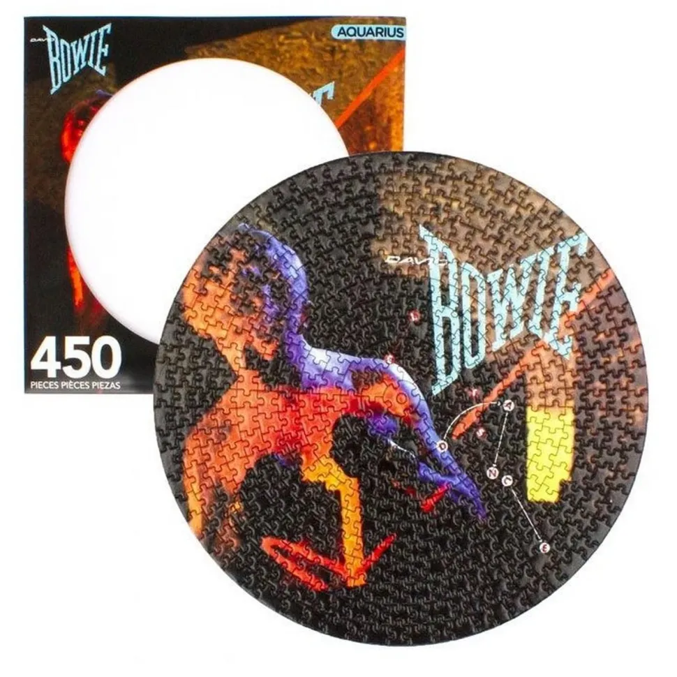 Puzzle rond 450 pièces : David Bowie Let'S dance - Aquarius