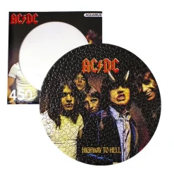 Puzzle rond 450 pièces : Ac/Dc Highway To Hell - Aquarius