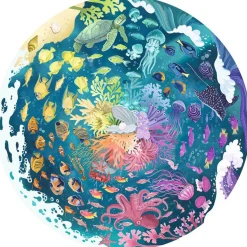 Puzzle Rond 500 pièces : Circle Of Colors : Océan - Ravensburger