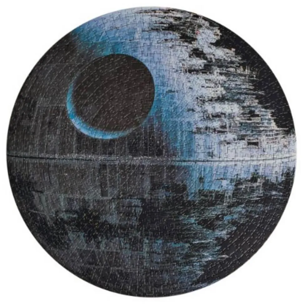 Puzzle rond 1000 pièces : Star Wars : Étoile de la Mort - Galison