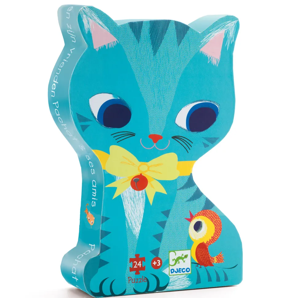 Puzzle Silhouette 24 pièces : Pachat & ses amis - Djeco