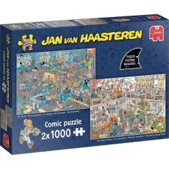 Puzzle 2x1000 pièces : JVH - Comment ne pas bricoler - Jumbo