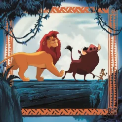 Puzzle 3x48 pièces : Le Roi Lion - Clementoni