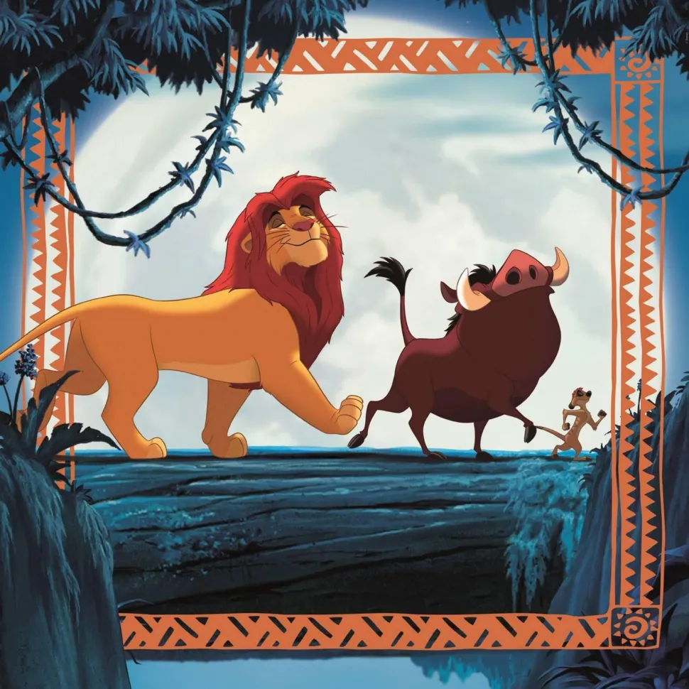 Puzzle 3x48 pièces : Le Roi Lion - Clementoni