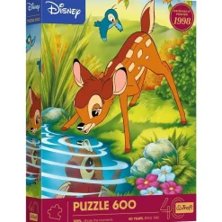Puzzles 600 pièces : 40e anniversaire - Bambi/ Disney Bambi - Trefl