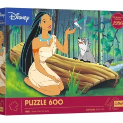 Puzzles 600 pièces : 40e anniversaire - Pocahontas / Princesses Disney - Trefl