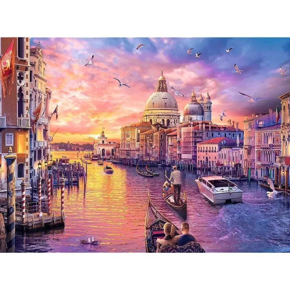Puzzles 1000 pièces : Les charmes de Venise - Trefl