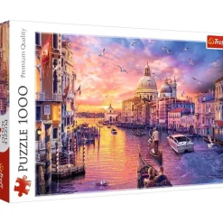 Puzzles 1000 pièces : Les charmes de Venise - Trefl