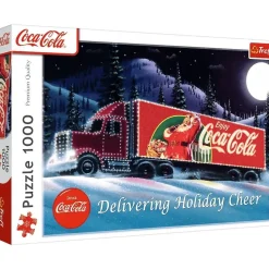 Puzzles 1000 pièces : XMAS Coca-Cola - Caravane de Noël / Coca Cola - Trefl